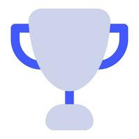 Trophy Icon Illustration for web, app, infographic, etc vector