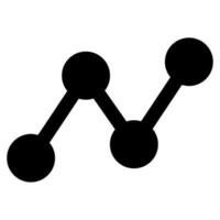 Market Trends Icon Illustration for web, app, infographic, etc vector