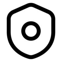 Shield Icon Illustration for web, app, infographic, etc vector