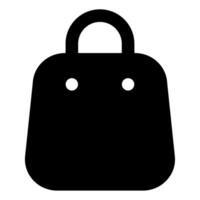 compras bolso icono ilustración para web, aplicación, infografía, etc vector