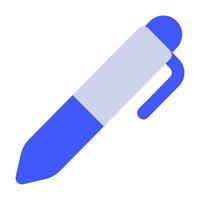 Pen Icon Illustration for web, app, infographic, etc vector