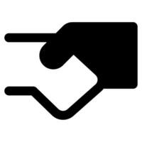 Handshake Icon Illustration for web, app, infographic, etc vector