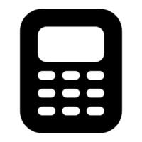 Calculator Icon Illustration for web, app, infographic, etc vector