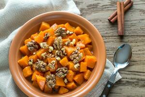 Roasted butternut squash photo