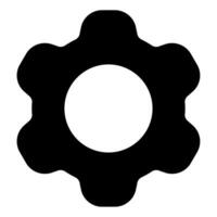 Gear Icon Illustration for web, app, infographic, etc vector