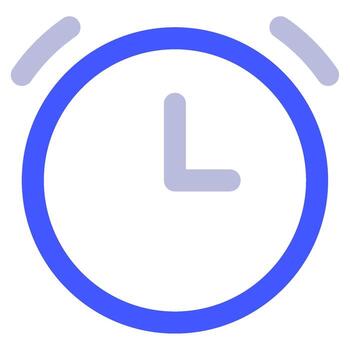 Alarm Clock Icon Illustration for web, app, infographic, etc vector