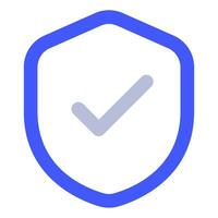 Safe Icon Illustration for web, app, infographic, etc vector