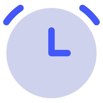 Alarm Clock Icon Illustration for web, app, infographic, etc vector