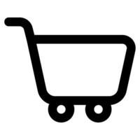 Shopping Cart Icon Illustration for web, app, infographic, etc vector