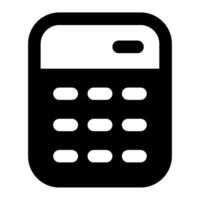 Calculator Icon Illustration for web, app, infographic, etc vector