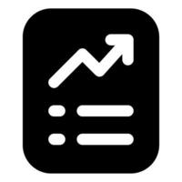 Report Icon Illustration for web, app, infographic, etc vector