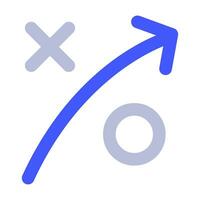 Strategy Icon Illustration for web, app, infographic, etc vector