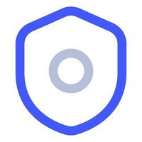 Shield Icon Illustration for web, app, infographic, etc vector