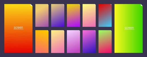 Soft pastel gradient smooth and vibrant color background vector