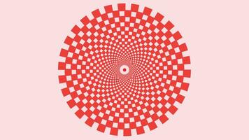 Abstract spiral dotted valentine love background. vector