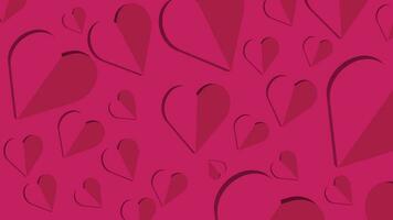 Abstarct valentine pink  love background. vector