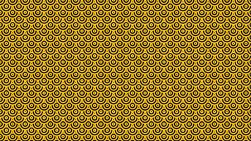 Abstarct simple minimalist pattern in yellow. vector