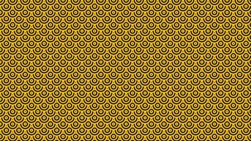 Abstarct simple minimalist pattern in yellow. vector