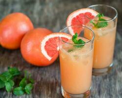 Grapefruit and Tequila Paloma Cocktail photo