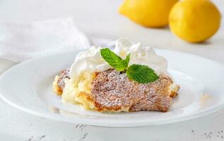 Baked Lemon Pudding photo