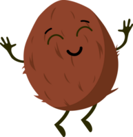 Cartoon funny fruits. png