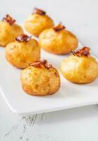 Potato parmesan balls photo