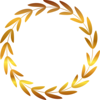 Laurel wreath element png