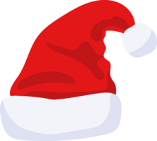 Papa Noel claus rojo sombrero png