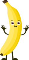 Cartoon funny fruits. png