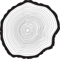 Tree rings background. png