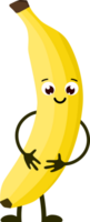 Cartoon funny fruits. png