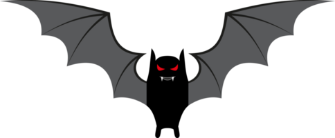 Bat flying icon png