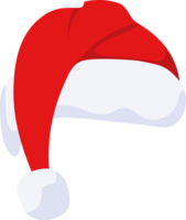 de kerstman claus rood hoed png