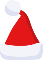 de kerstman claus rood hoed png