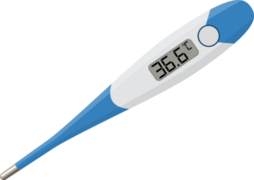 Digital Medical thermometer icon. png