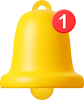 Notification 3D icon. png