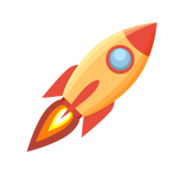 Rocket ship icon png