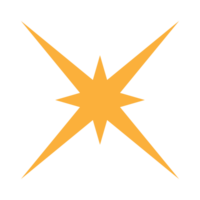 Gold Star Element png