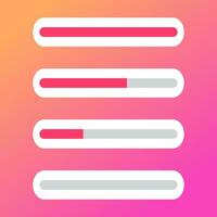 Social slider for stories, lever indicate mood and etcetera. Vector story for network social, poll and ask with photo backdrop, instagram stories app illustration