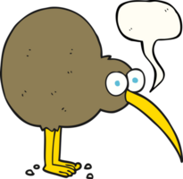 speech bubble cartoon kiwi png