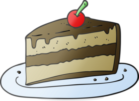 cartoon slice of cake png