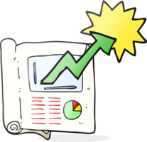 cartoon business document png