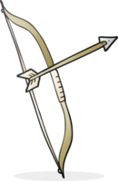 cartoon bow and arrow png