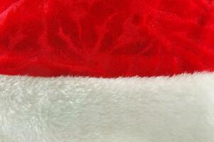 Christmas hat closeup photo