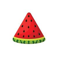 Vector watermelon isolated on white background