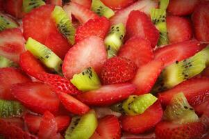 fruit salad closeup photo