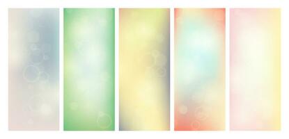 Abstract background with blur bokeh light effect vector