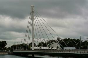 Short Vehicle Bridge Across Ocean photo