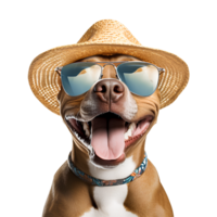 AI generated Cute and fun dogs on transparent background PNG