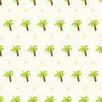 Vector illustration. Seamless summer pattern with hand drawn beach background elements such as watermelon, sunglasses, flowers, hat, pineapple, clouds.